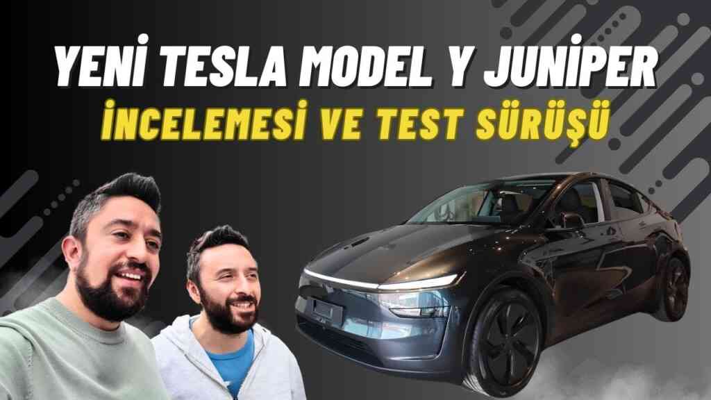 Yeni Tesla Model Y Juniper ile İlk Test Sürüşü