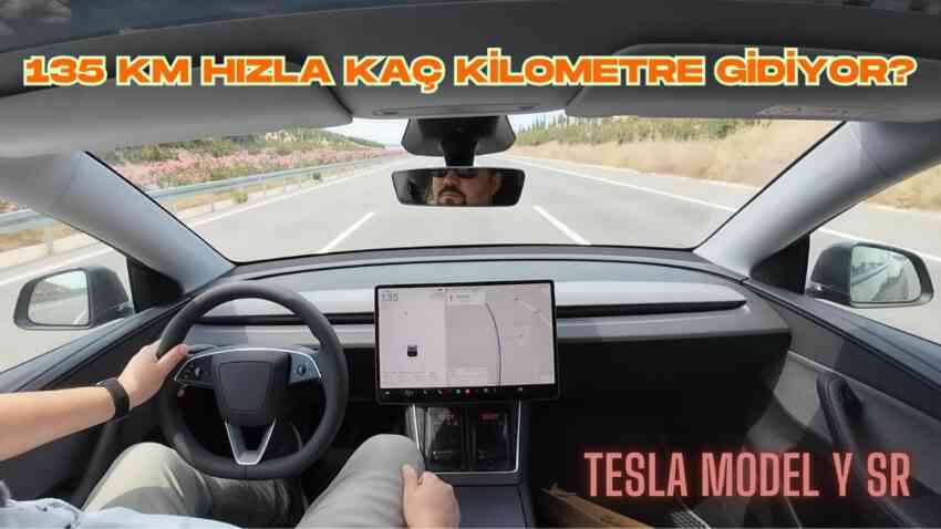 SR ile 135 KM Hızla Kaç Kilometre Yol Gidebilirsiniz?