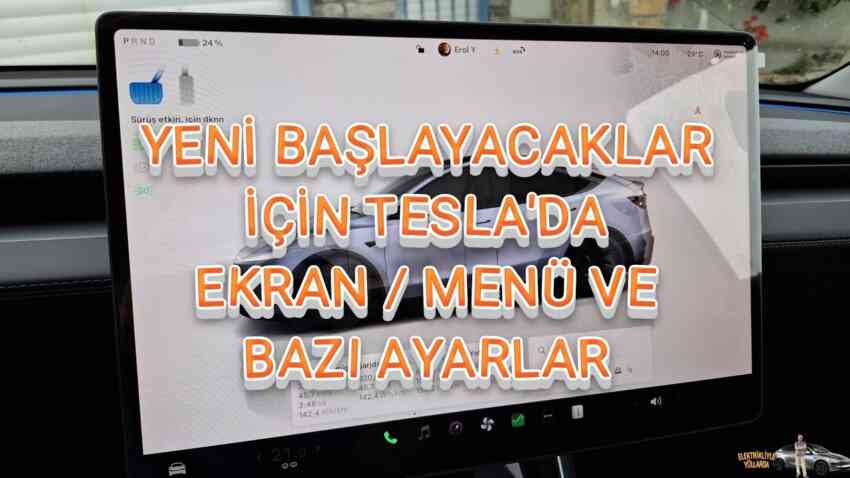 Yeni Başlayanlar için Tesla Model Y Juniper Ekranı ve Önemli Ayarlar