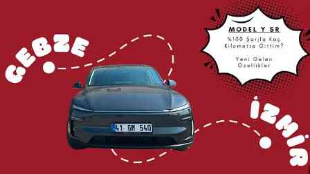 Yeni Tesla Model Y SR ile %100 Şarjla Kaç Kilometre Gidiyor?