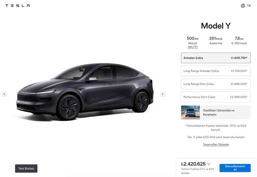 Model Y zamlandı - Tesla Haberleri