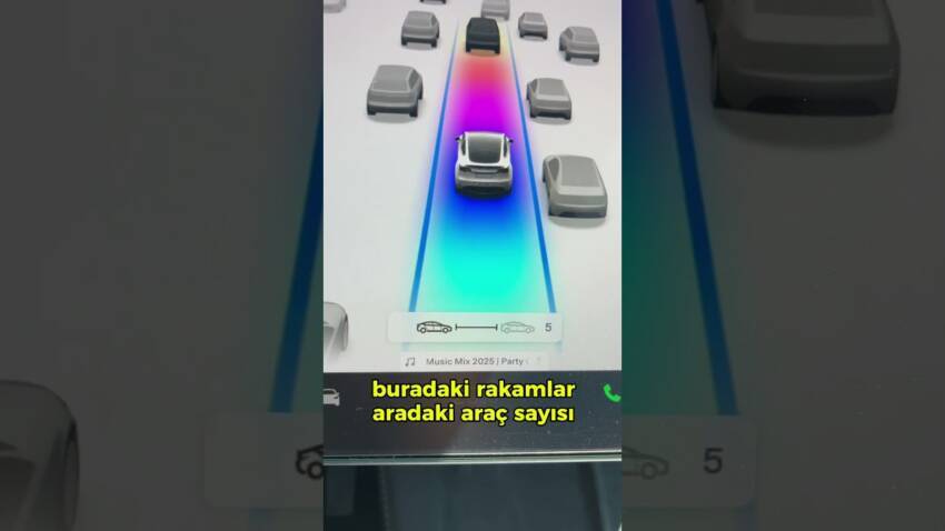 Otopilotta giderken, takip mesafesi nasıl ayarlanır?